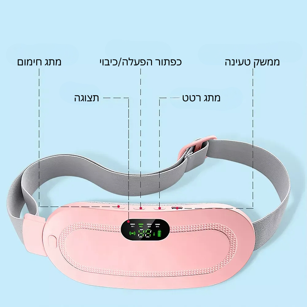 ShiraPad™ - כרית החימום להקלה בכאבי מחזור